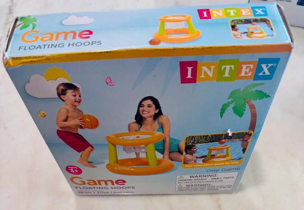 New Intex Floating Hoops Pool Game